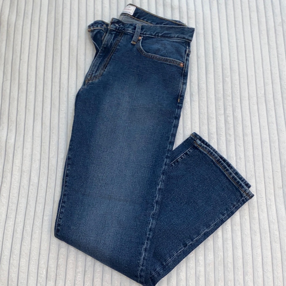 GAP 31x32 Men's Blue Jeans Straight Cut
